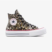 Resim Converse Chuck Taylor All Star Lift Kadın Kahverengi Sneaker A15462c Siyah 