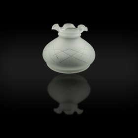 Resim KUĞULU Alaaddin Cam Mat Dekorlu (ALT ÇAP: 17 CM) 