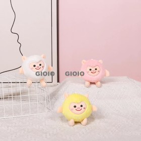 Resim Silver1 Bebek Makine Bebek Sevimli Karikatür Peluş Bebek Çanta Çekicilik Öğrenci Bebek Asılı Anahtar (Yurt Dışından) 