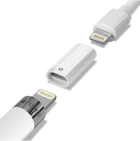 Resim Ally Apple Pen Pencil Kalem Usb Şarj Cihazı Lightning Adaptörü 