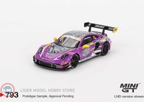 Resim 1:64 2023 Porsche 911 (992) GT3 R #27 HUBAUTO RACING 70TH MACAU GRAND PRIX 