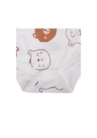 Resim Bebelop Ayıcık Baskılı Kundak Body 001 