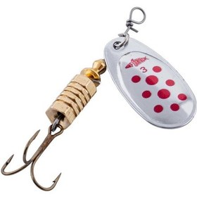 Resim Döner Kaşık - Fishack Glidex - Silver Red - 7g - No:3 - Alabalık/turna/levrek Olta Kaşığı 