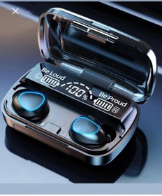 Resim Genel Markalar Bluetooth Kulaklık Kulakiçi Powerbanklı Çift Mikrofonlu Dokunmatik Kablosuz Earbuds F9 Pro 