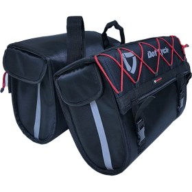 Resim Motospartan MOTOSİKLET PLASTİK DESTEKLİ YAN ÇANTA TAKIMI (2’Lİ) KY03 