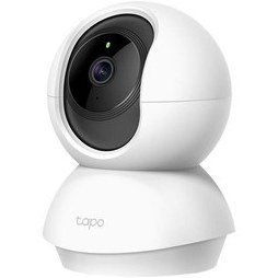 Resim TP-Link Tapo C200 360 2MP 1080p Full HD Pan/Tilt Home Security Wi-Fi Smart Camera, Alexa Enabled, 2-Way Audio, Night Vision, Motion Detection, Sound and Light Alarm, Indoor CCTV (White) 