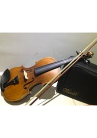 Resim Vivaldi Vl-904 4/4 Keman Seti Yastık.Yay.Reçine.Taşıma Kutusu 