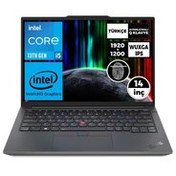 Resim LENOVO ThinkPad E14 G5 i5-1335U 8GB 512GB SSD 14" WUXGA Freedos Taşınabilir Bilgisayar 21JK0004TX 002 
