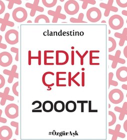 Resim Clandestino e-Gift Card 2000 TL - 2000 