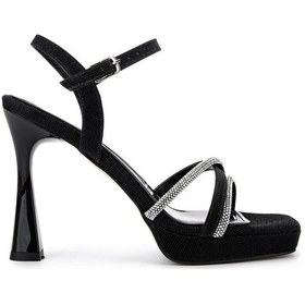 Resim Tamer Tanca Kadın Suni Deri Siyah Topuklu Ayakkabı 1065 501 Bn Ayk Y25 Sıyah Siyah 