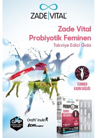 Resim Zade Vital Probiotics Feminen 30 Kapsül Probiyotik 