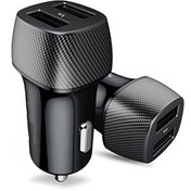 Resim Beatitude Tüm Araçlara Uyumlu Type-c Ve Usb Girişli Araç Siyah Çakmaklık Şarj Aleti Şarz Cihazı Soketi 