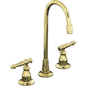 Resim Eviye Bataryası Antique 3 Delikli Brass 