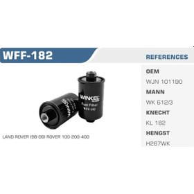 Resim WINKEL WFF-182 WINKEL BENZİN FİLTRESİ 25 200 400 1.6 16V 109HP Ko 