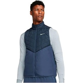 Resim Nike Running Therma Fit Repel Synthetic Fill Sentetik Dolgulu Termal Reflektörlü Erkek Koşu Yelek Lacivert 