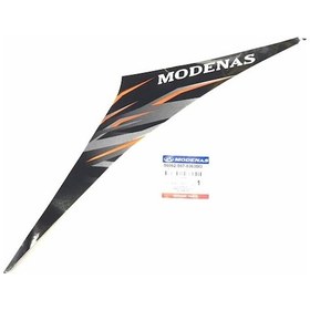 Resim Modenas Gt135 Iç Dizlik Etiketi Turuncu Sol 