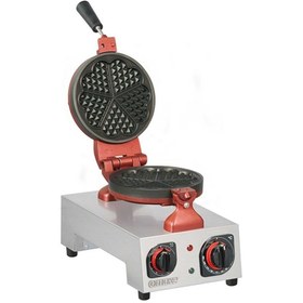 Resim OMAKE WFL01.E12 Z5F Zamanlayıcılı Çiçek Model Tekli Waffle Makinesi, Elektrikli 