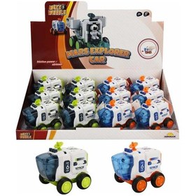 Resim Mey İthalat Maxx Wheels Astronotlu Sürtmeli Uzay Aracı Beyaz 