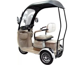 Resim Zlin Motors - Luna Pro 3 Tekerli Elektrikli Moped -2025 Model 