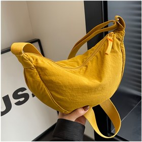 Resim Perfect Lily Kadınlar için Ayarlanabilir Fermuarlı Çapraz Vücut Çantası - Günlük Kullanım, Seyahat ve Alışveriş İçin Şık Nylon Omuz Çantası, Çok Renk Seçeneği (Parlak Hardal Sarısı, Lacivert, Turuncu, Kırmızı & Daha Fazlası), Fonksiyonel Tasarım 