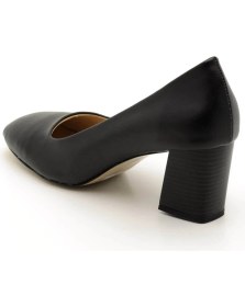Resim Costo Shoes 2018 Siyah Büyük Numara Kadın Ayakkabı 