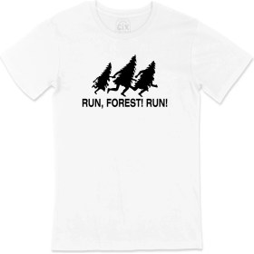 Resim Cix Run Forest Run Tişört 