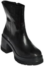 Resim fox SHOES V965065808 Rugan Kalın Topuklu Kadın Bot 