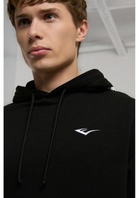 Resim Everlast Ever Classics Comfort Siyah Kapüşon Baskılı Erkek Sweatshirt Siyah 