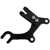 Resim Novahub Store Ayarlanabilir Bisiklet Fren Braketi Çerçevesi Adaptörü Montaj Tutucu 160 Disk Fren A A 