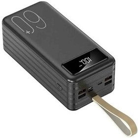Resim Powerbank Yüksek Kapasiteli 60.000 Mah Hızlı Şarj Şarj Özellikli Batarya Çoklu 