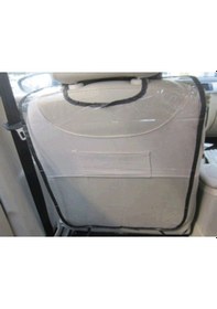 Resim Araba Koltuk Arkası Koruyucu Şeffaf Kılıf 