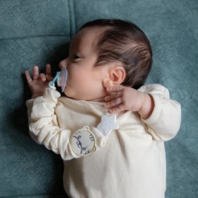 Resim Babyjem Bürümcüklü Emzik Askısı Ekru 