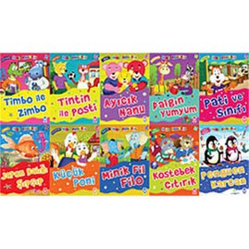 Resim Mini Masallar 3 (10 Kitap Takım) 