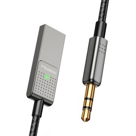 Resim Mcdodo CA-8700 Bluetooth Alıcı Aux Dönüştürücü Wireless Araç Kiti-Gri 