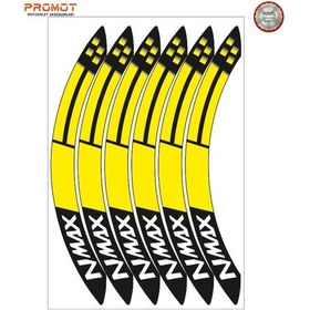 Resim Yamaha Nmax Uyumlu Jant Şeridi 5 