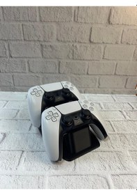 Resim Siyah İkili Gamepad Tutucu 7x18 Cm Oyun Aksesuarı 