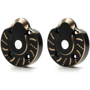 Resim Honmex Axial Capra Utb Scx10 Iıı Axı03007 İçin 2 Adet Bakır Ağırlık Köprüsü - Siyah Ve Altın Rengi, Uzaktan Kumandalı Araba Aksesuarı 