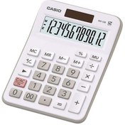 Resim Casio MX-12B-WE Beyaz 12 Hane Masa Üstü Hesap Makinesi 