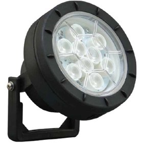 Resim Süs Havuzu Aydınlatma Par 38 Armatür Termoplastik Mavi 9w/12v 