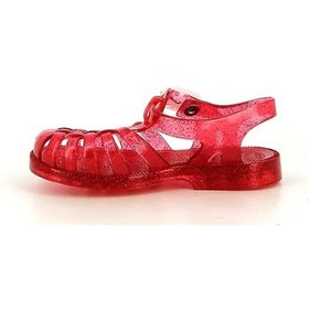 Resim Meduse Sun Cerise Paillete - Kırmızı Kız Çocuk Sandalet 