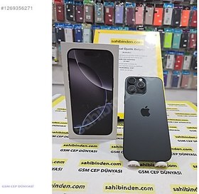 Resim Apple iPhone 16 Pro Max İkinci El TR | 256 GB | Natürel Titanyum 