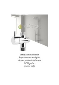 Resim Kustar Tokyo Krom Fonksiyonlu Robot Duş Seti Yağmurlama Tepeleme Duş Sistemleri %100 Pirinç Krom 