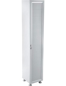 Resim Tek Kapak Dolap Beyaz 