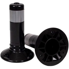 Resim İleri Trafik Delinatör 30 x 8 CM Siyah 5 Adet Esnek Duba 