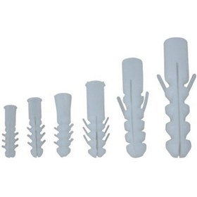 Resim Plastik Dübel 6 Mm 100 Adet 