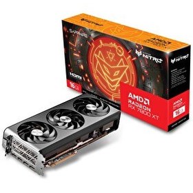 Resim Sapphire Radeon RX 7800 XT Nitro+ 16 GB GDDR6 256 Bit HDMI DP ARGB Ekran Kartı 