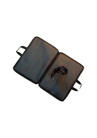 Resim Askılı, Fermuarlı 35x50 Resim Çantası Su Geçirmez Ketenli Kumaş 35x50 Proje Çantası Gri 
