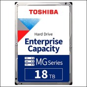 Resim Toshıba Enterprıse, MG09ACA18TE, 3.5", 18TB, 512MB 7200 Rpm, 7/24 Güvenlik, Data Center, Nas, Server, HDD 