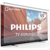 Resim Best Ekran Philips Uyumlu 55" TV Ekran Koruyucu Panel 