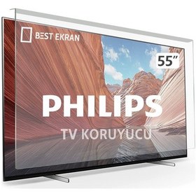 Resim Best Ekran Philips Uyumlu 55" TV Ekran Koruyucu Panel 